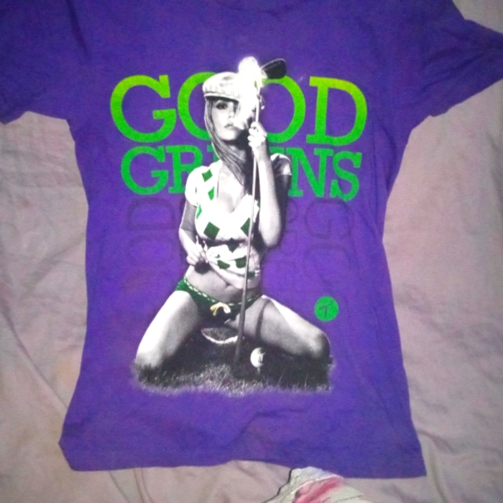 Men's "TITS" Good greens tshirt